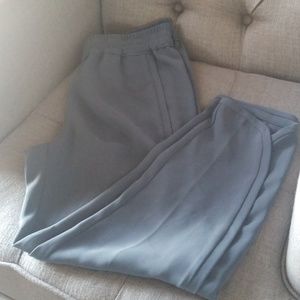 J. Crew grey crepe straight leg dress pants